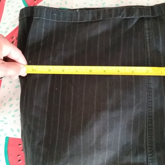 "VINTAGE" VANS+ Dickie's COLAB!! OLD SKOOL Pinstriped Punk ☠️☠️ shorts 2011 - Picture 15 of 15